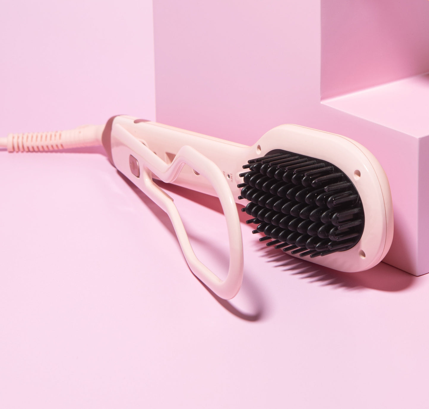La Brosse Lissante Professionnelle 2-en-1 pour des Cheveux Ultra-Lisses
